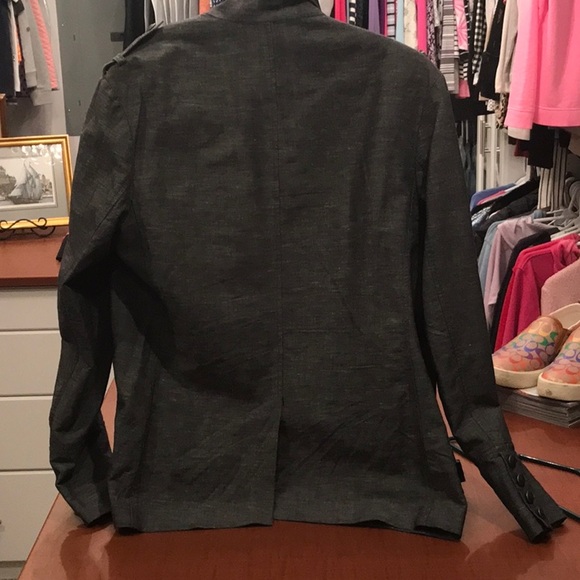 Kenneth Cole Casual Jacket. 44. Like new. Grey - Picture 3 of 3